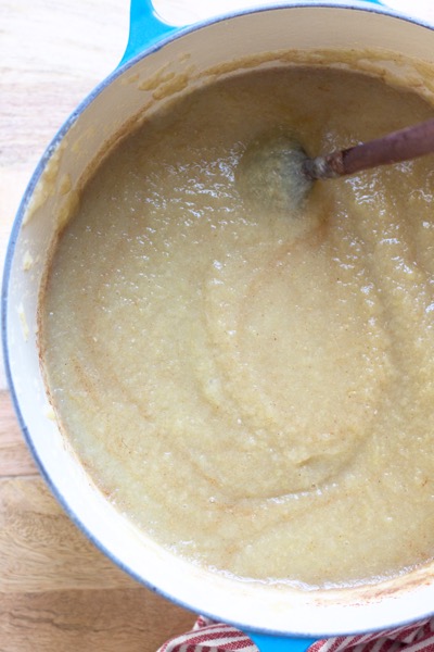 Homemade applesauce is thick, naturally sweet, and intensely apple-y in a way that grainy, watery, artificially sweetened store-bought sauce can't compete with!