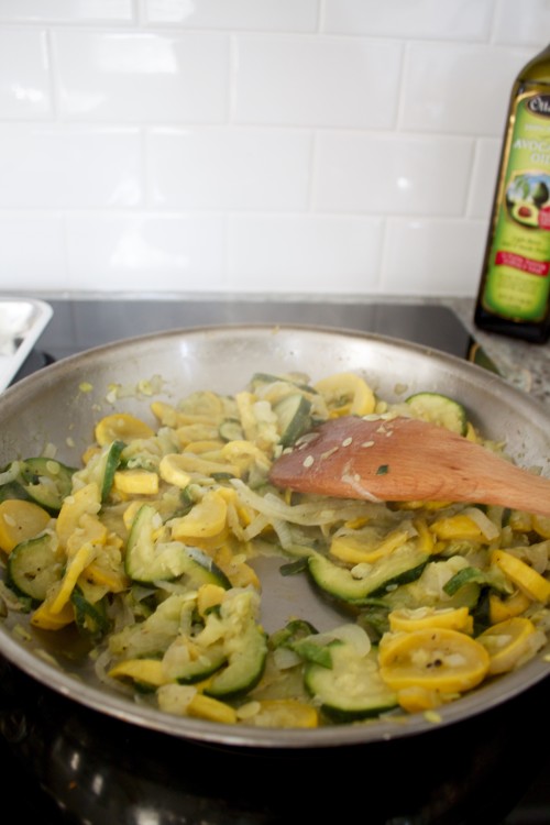 sauteed squash and zucchini