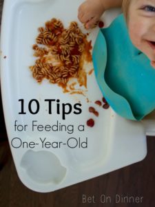10 Tips for Feeding a One-Year-Old