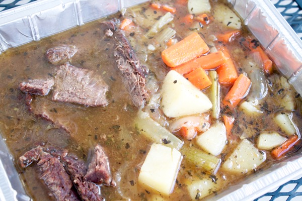 pot roast ready for delivery