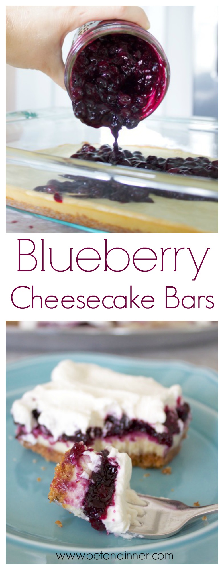 Pinterest Blueberry Cheesecake Bars