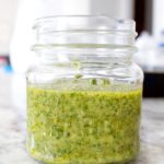 Five minute basil pesto is packed with flavor - the perfect balance of fresh and rich, and there are so many ways to use it.