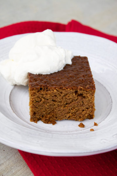 old-fashioned-gingerbread-with-whipped-cream