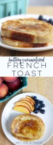 This French toast has the best soft, custardy interior, chewy crust, and buttery caramelized surface!